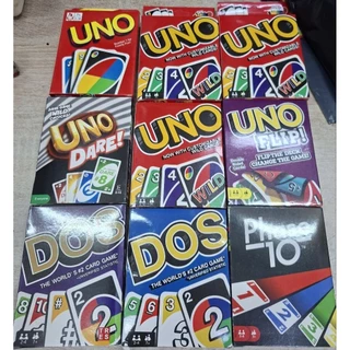 เกมส์อูโน่ UNO การ์ดเกมส์อูโน่ ไพ่อูโน่ สีสันสดใส มีหลายลาย การ์ดอูโน่108ใบ เกมส์คลาสสิค พร้อมส่งในไทย