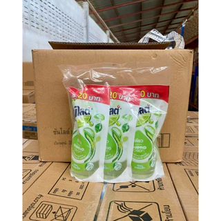 [แพ็ค3ซอง]ซันไลต์น้ำยาล้างจานพลัส 280ml. เลือกสีข้างใน