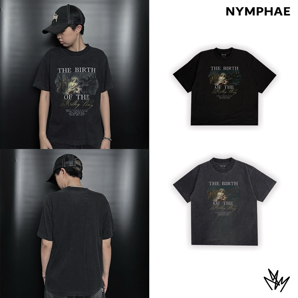 NYMPHAE: Milky Way - Painting Collection [Oversized, Boxy T-shirt]