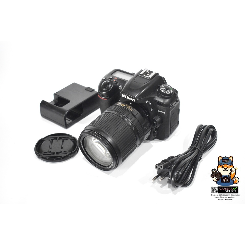 5.5!(มือสอง)กล้อง Nikon D7500 18-140VR กล้องDSLR สภาพสวย ชัตเตอร์31xxx ทำงานปกติเต็มระบบ