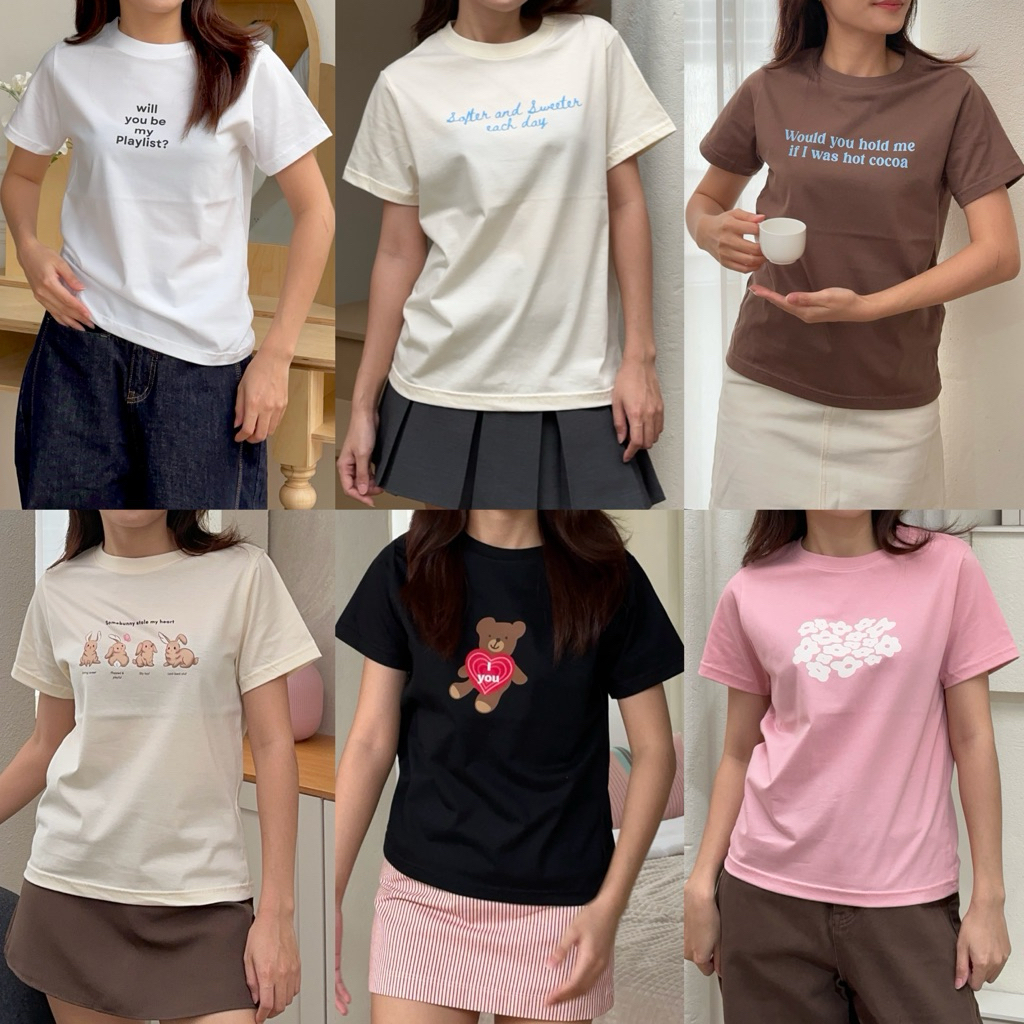 เสื้อยืด mydays studio by myyoungs