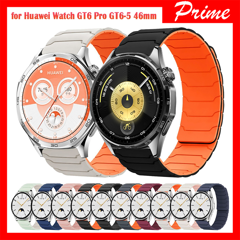 ซิลิโคน 22 มม.สำหรับ Huawei GT6 Pro สายรัดข้อมือกีฬาสำหรับ Huawei GT7 6 5 4 3 2 46 มม./GT Runner2/Ultimate2/Amazfit GTR4