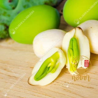 ดีบัว ชาดีบัว ดีบัวอบแห้ง เกรดพรีเมี่ยม สวยใหญ่เต็มเมล็ด ไม่ใช่เศษ ไม่เป็นผง 0%คาเฟอีน Lotus Seed Core Tea Premium Grade