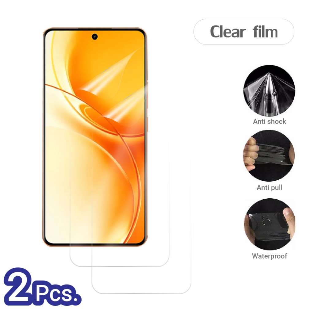 ฟิล์มไฮโดรเจล หน้า-หลัง สำหรับ เรียวมี พี4 พาวเวอร์ Use For Realme P4 Power Hydrogel Film front-back(6.8)