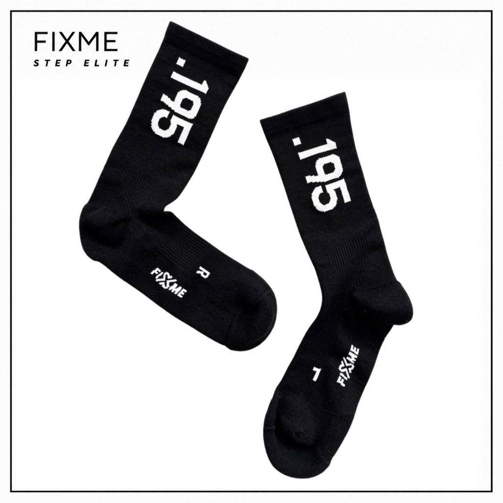 ถุงเท้าวิ่ง Compression รุ่น Step กระชับเท้า ซับพอร์ทสูง sock