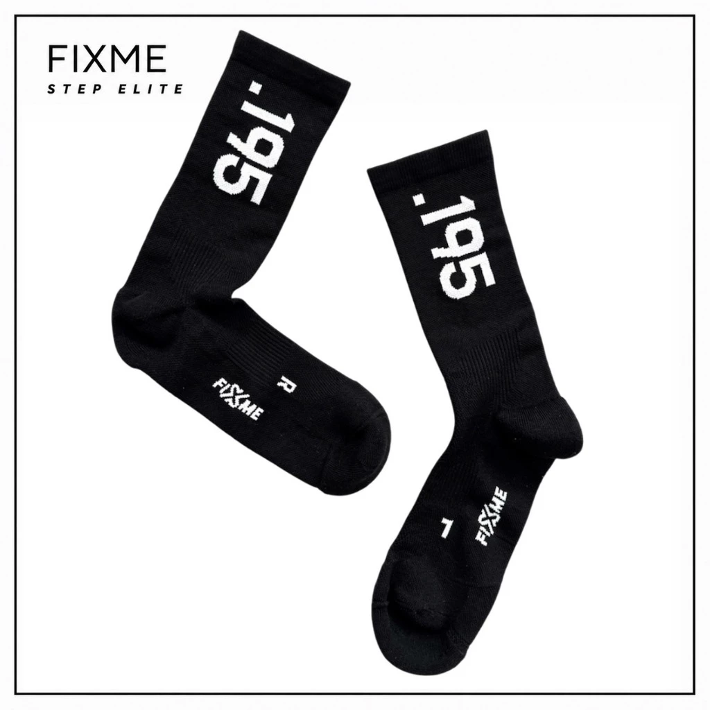 ถุงเท้าวิ่ง Compression รุ่น Step กระชับเท้า ซับพอร์ทสูง sock