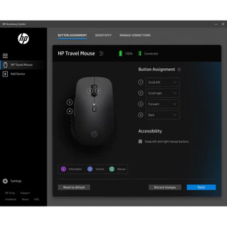 HP 515 Ultra-Fast Rechargeable Wireless Mouse | เม้าไร้สาย 4,000 DPI ชาร์จ 3 นาที ใช้ได้ 30 วัน