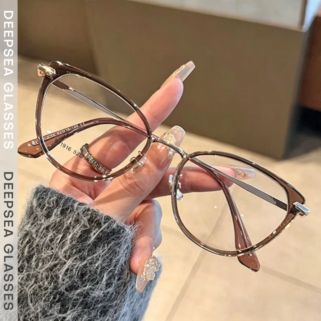 [จัดส่งในกทม] แว่นตาสายตาสั้น-50° ถึง -400° เลนส์กรองแฟชั่น กรองคอมพิวเตอร์โทรศัพท์มือถือแสงสีฟ้า 125