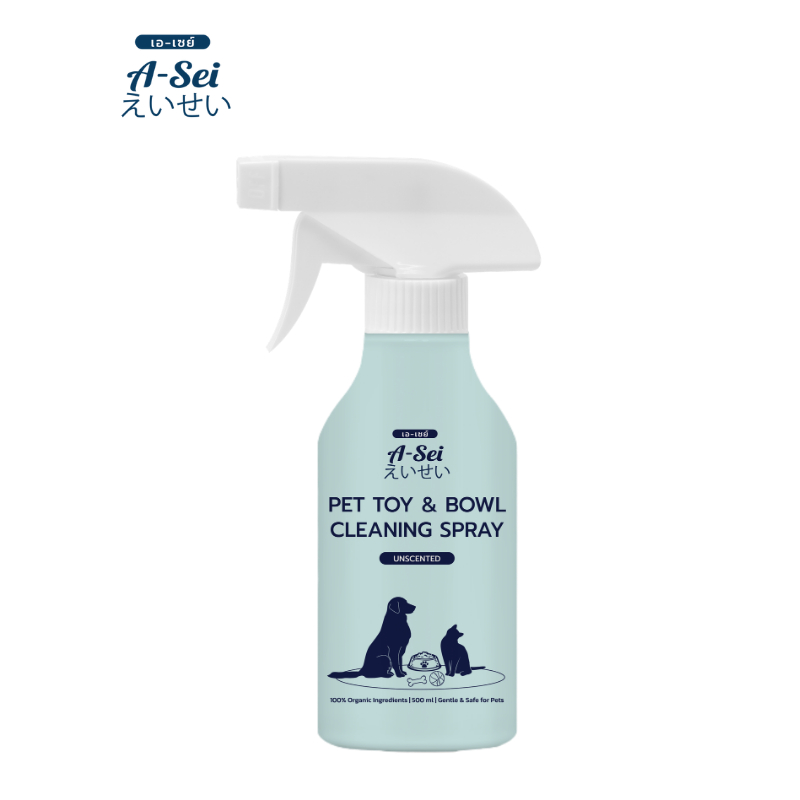 เอ-เซย์ สเปรย์ทำความสะอาดของเล่นและภาชนะ สำหรับสัตว์เลี้ยง A-Sei Pet Toy & Bowl Cleaning Spray