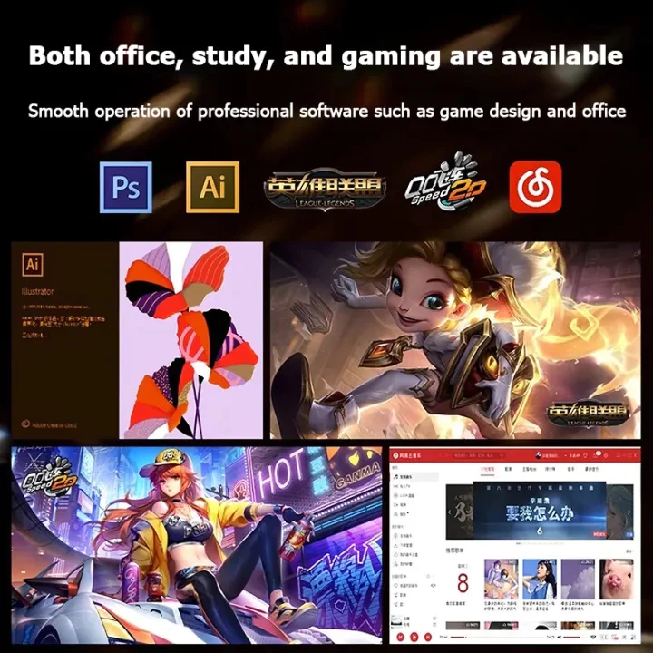 2026 ใหม่ต้นฉบับสำหรับ แล็ปท็อป Intel Core i7 Office FHD 15.6 นิ้ว Windows 11 Pro Laptop thumbnail 9