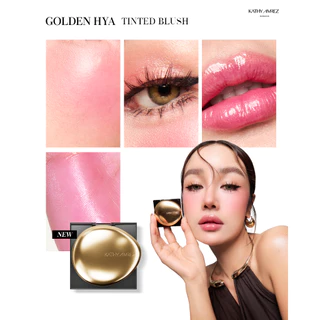 [ของแถมหมด] บลัชทองคำ KATHY AMREZ GOLDEN HYA TINTED BLUSH