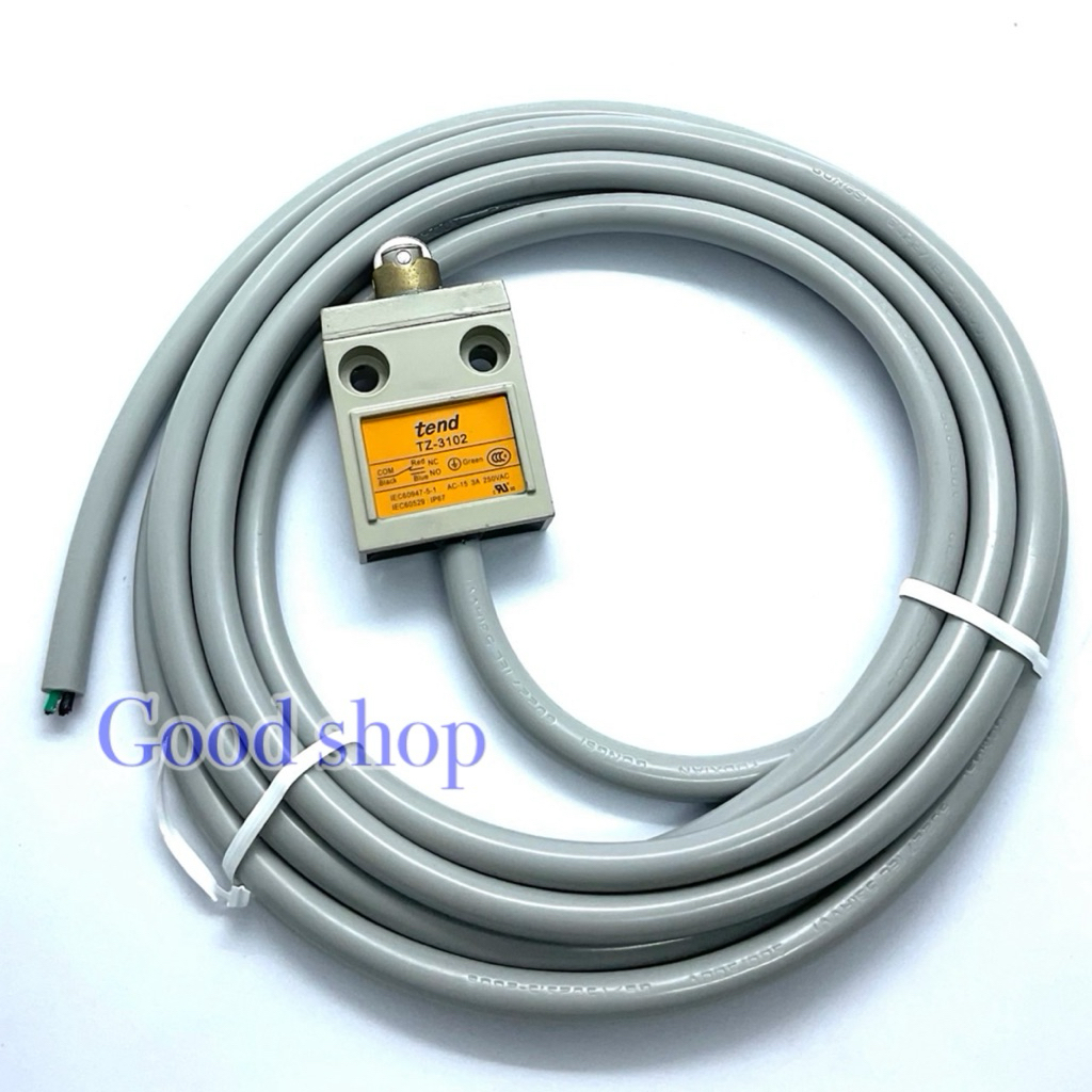 TZ-3102 Tend Limit Switch สายยาว 2M 1NO 1NC 3A 250VAC ลิมิต สวิตช์ มี4สาย พร้อมส่ง