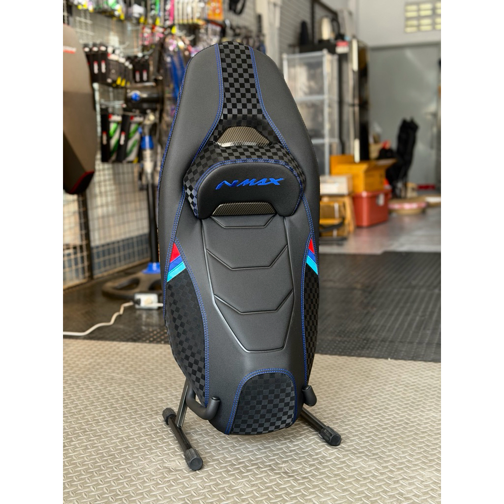 เบาะแต่ง Nmax 2025 ทรงสปอร์ต PMracingShop