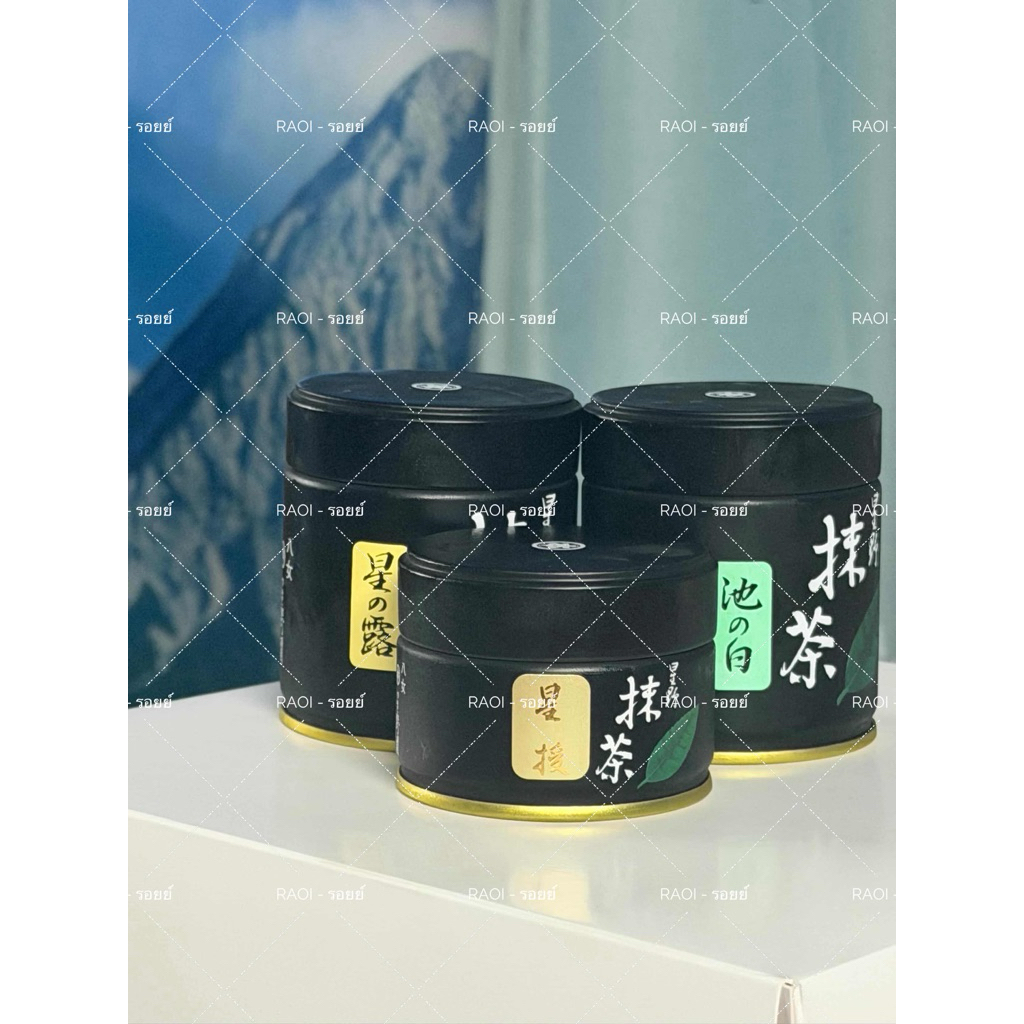 Hoshino Matcha กระปุกดำ มัตจะญี่ปุ่นแท้ (พร้อมส่ง)