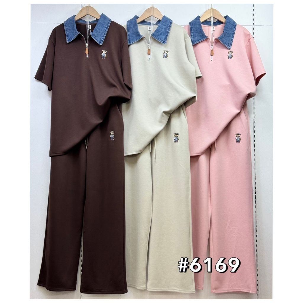 ชุดเซ็ต 2 ชิ้น (มี 2 แบบ หลายสี) Be Chic เสื้อโอเวอร์ไซต์ + กางเกงขายาว ผ้าเนื้อดีงานสวย ชุดสวยๆ
