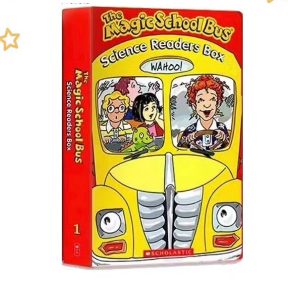 Children Picture Books Early Scientific Development Magic School Bus 23 Books/Set