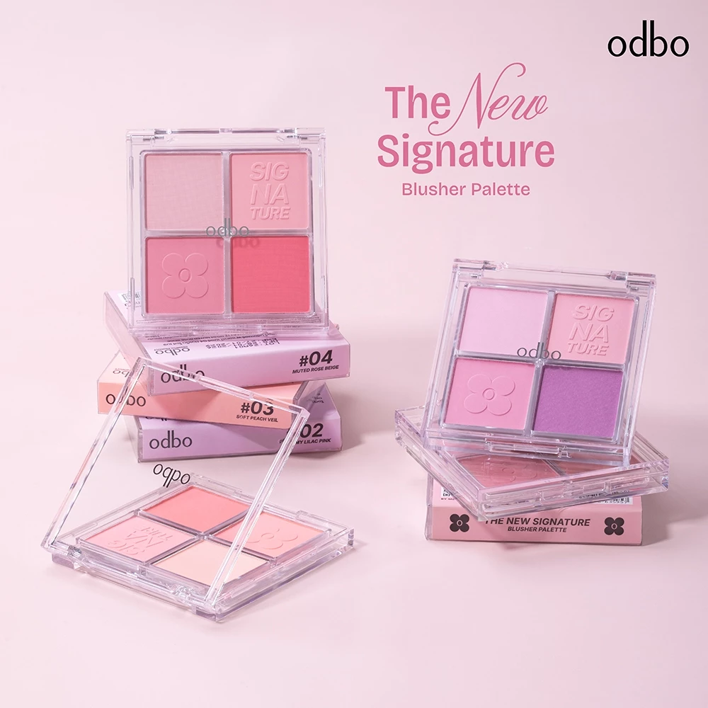 ODBO THE NEW SIGNATURE BLUSHER PALETTE - OD1337 thumbnail 8