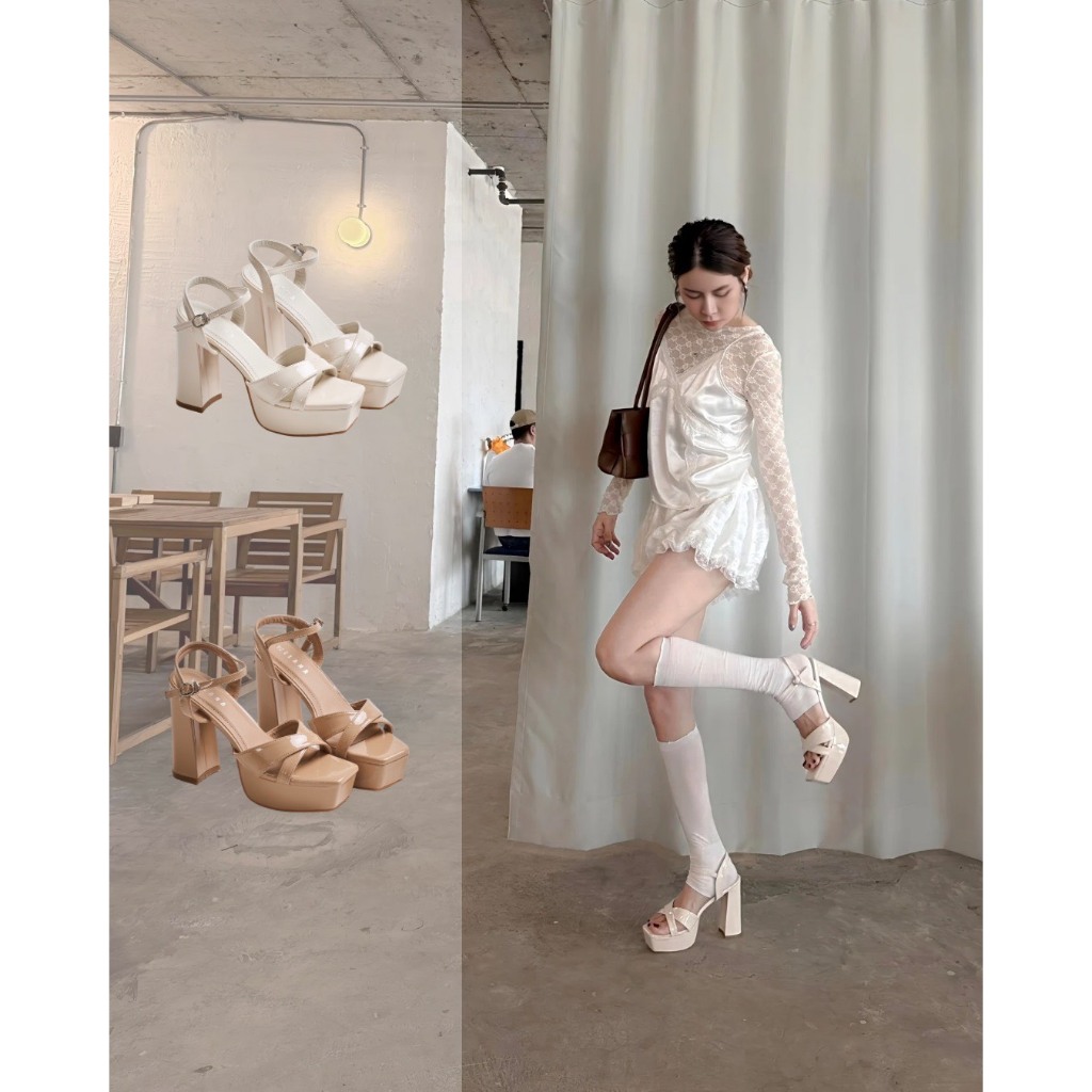 wilana shoes รองเท้าส้นสูง รุ่น SD-15