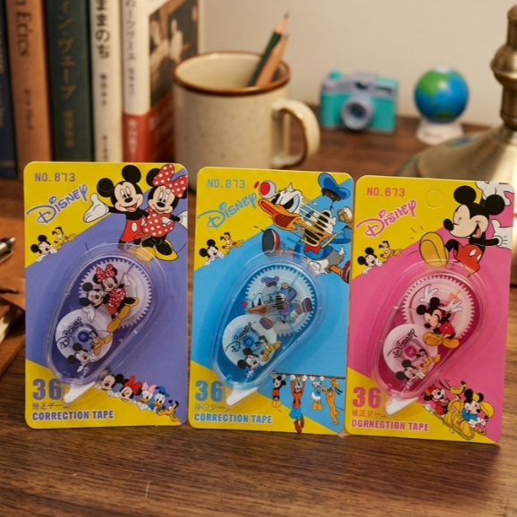 ✅แพ็ค 12 ชิ้น รวมลายการ์ตูน 870-877✅เทปลบคำผิด  ลิควิดเทป ลายน่ารัก เครื่องเขียน โรงเรียน เครื่องใช้สำนักงาน ราคา ถูกที่สุด ดีลบีเคเค แกลเลอรีภาพที่ 6