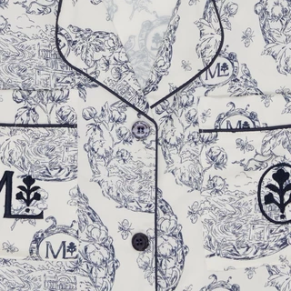 MUSLIN Reverie Morning - Silk Satin Pajamas [Maison De Reve Collections]
