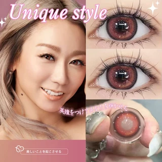 【Red Series】คอนแทคเลนส์ Wine Red / Sechuctive Violet /Lollipop Pink ตาใหญ่ ลายฮิต ขายดีมาก แบบพิมพ์ที่ขายดีจากญี่