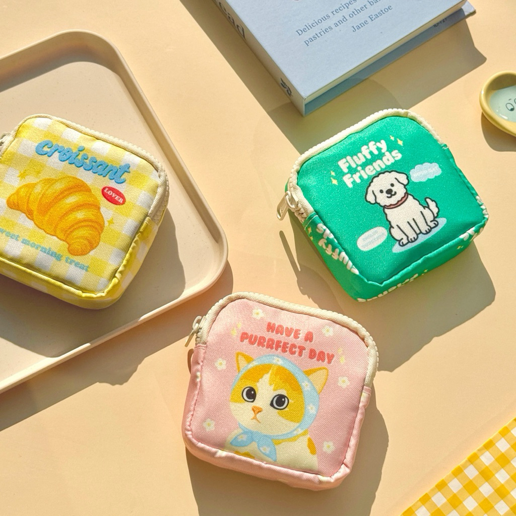 🍪🍪New cookies กระเป๋าตังค์ใบเล็ก อเนกประสงค์ ใส่เหรียญ บัตร