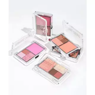 Sivanna Colors Play Colors Make Up Pocket : HF683 พาเลทท์ตา และแก้ม 4เฉดสีในตลับเดียว มีทั้งเนื้อ แมทท์และชิมเมอร์