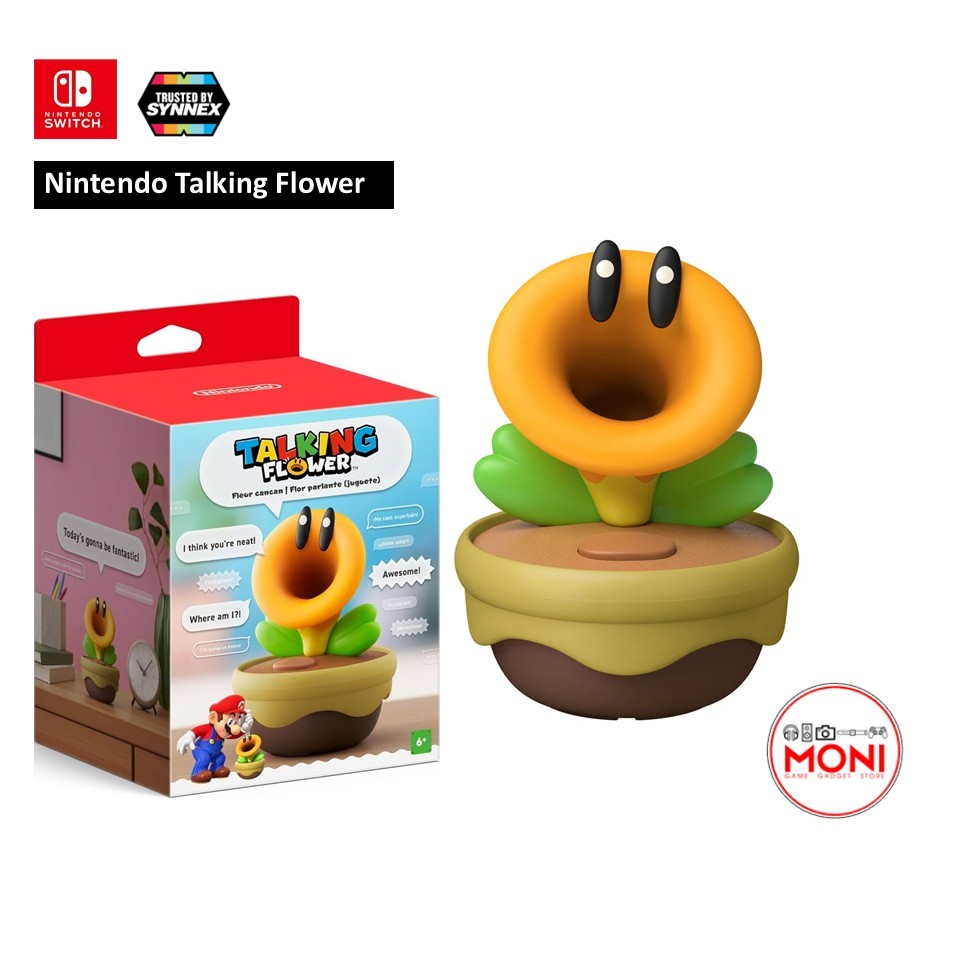 Nintendo Talking Flower (เจ้าดอกไม้ช่างพูด) ช่างชวนคุย ตั้งปลุก ประกันศูนย์ไทย 6 เดือน