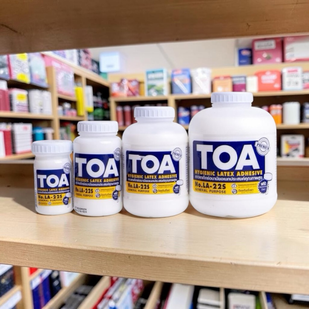 TOA กาวลาเท็กซ์ TOA รุ่น LA-35A LA-22S LA-44 คุณภาพสูง