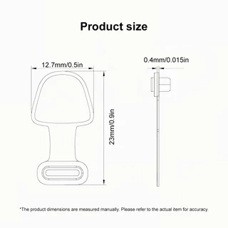 จุกกันฝุ่นพอร์ตชาร์จแบบมีห่วง ซิลิโคนบาง 0.4mm สำหรับ Type C ป้องกันหลุดหาย