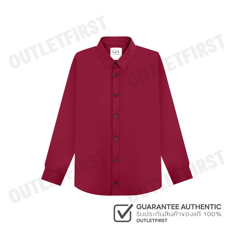GUY LAROCHE รุ่น MAN'S LONG SLEEVES SHIRT CODE: DAC6251P3RE เสื้อเชิ้ต เสื้อแขนยาว เสื้อผู้ชาย