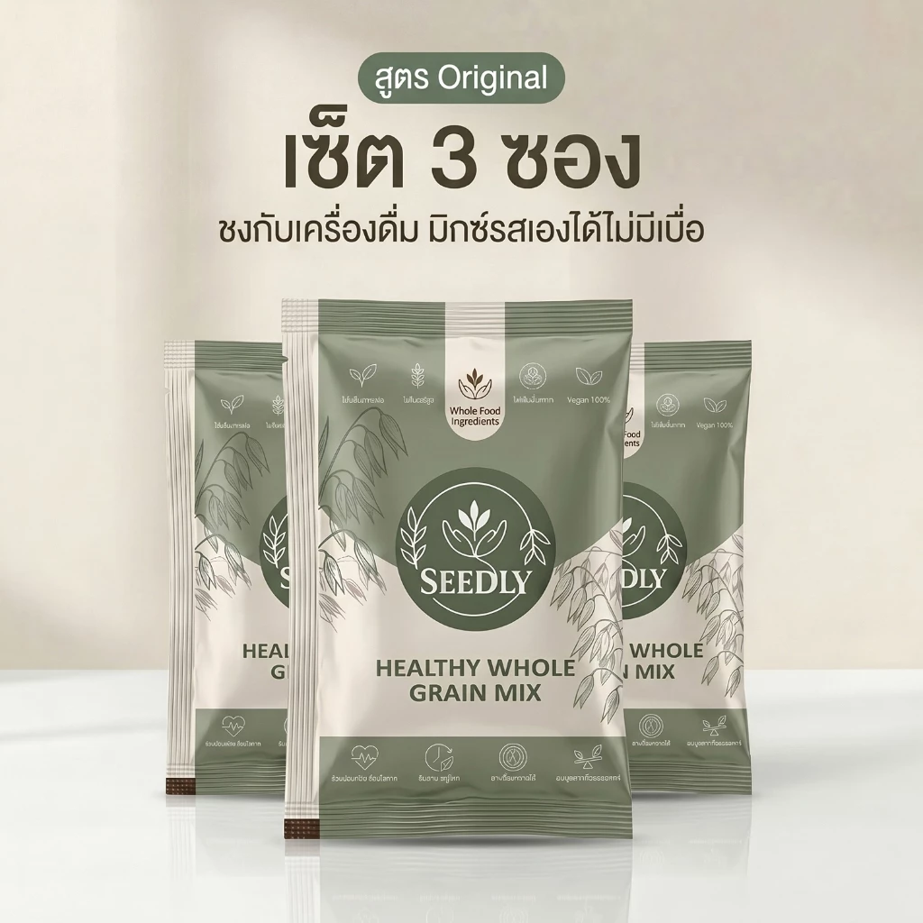SEEDLY มิกซ์ธัญพืช SET 3ชุด