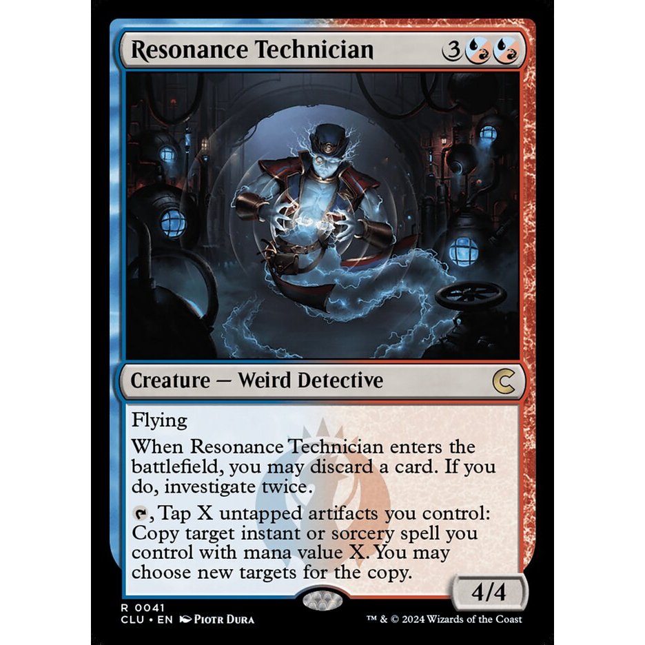 Ravnica: Clue Edition - [CLU] - (R) - [Resonance Technician] - [2024]