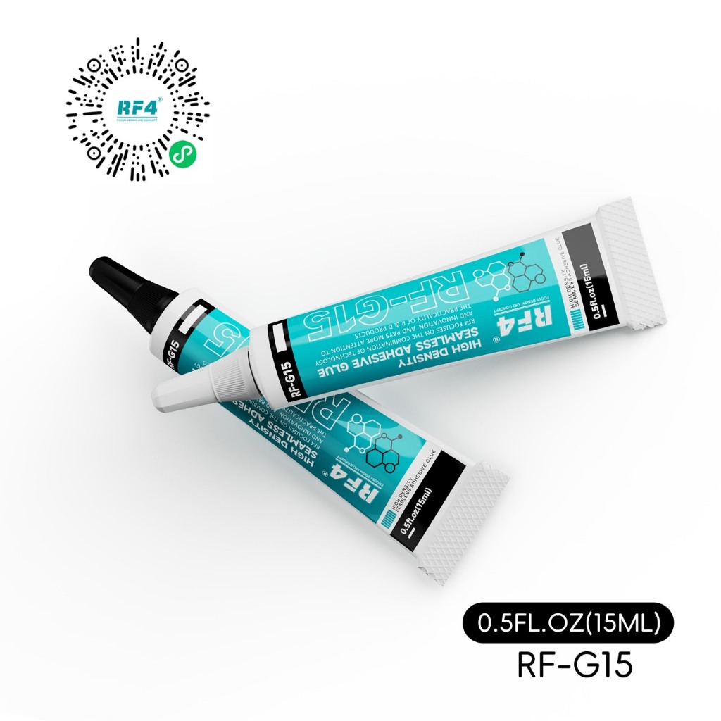 กาว RF4 รุ่นใหม่ RF-G15 15ml กาวซ่อมโทรศัพท์มือถือ LCD หน้าจอสัมผัส/ซ่อมกระจกด้านหลัง Bonding Liquid กาว