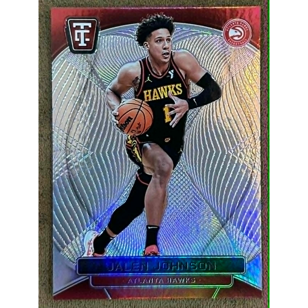 Jalen Johnson 2024-25 Panini NBA Totally Certified #108 Atlanta Hawks