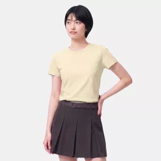 ((เสื้อยืดทรงผู้หญิง Mynds Relax cool tee ผ้าทอละเอียดพิเศษ ลื่น นุ่มฟู ไม่บาดผิว ให้ความรู้สึกสบายละมุนผิว))