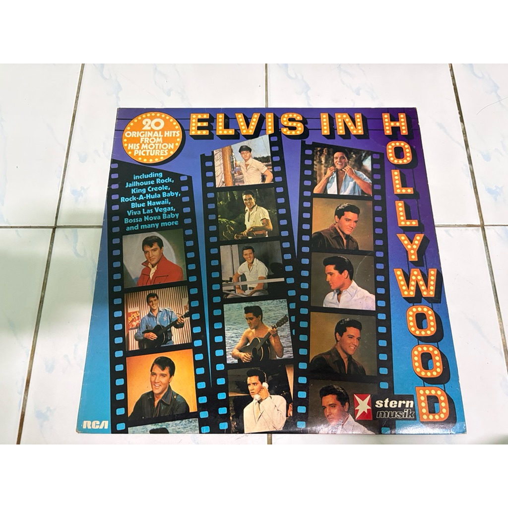 แผ่นเสียง : ELVIS - IN HOLLYWOOD.