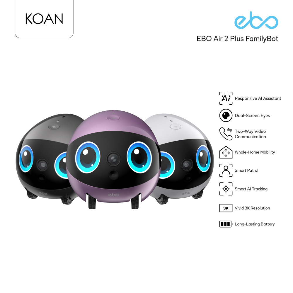 กล้องเคลื่อนที่อัจฉริยะ Enabot EBO AIR 2 PLUS