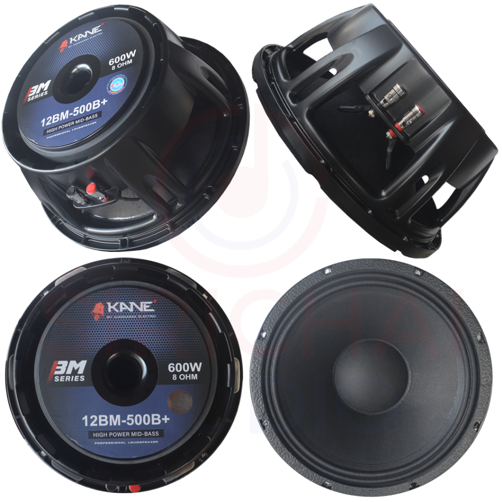 ดอกลำโพง12นิ้ว KANE รุ่น 12BM500B+ วอยส์3นิ้ว 600วัตต์