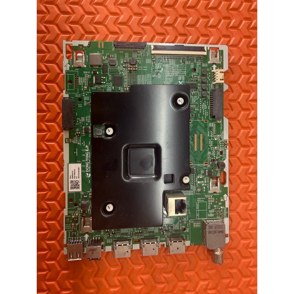 เมนบอร์ดทีวี SAMSUNG รุ่น 55AU7700KXXT พาสบอร์ด BN96-53074P เวอร์ชั่น FB02