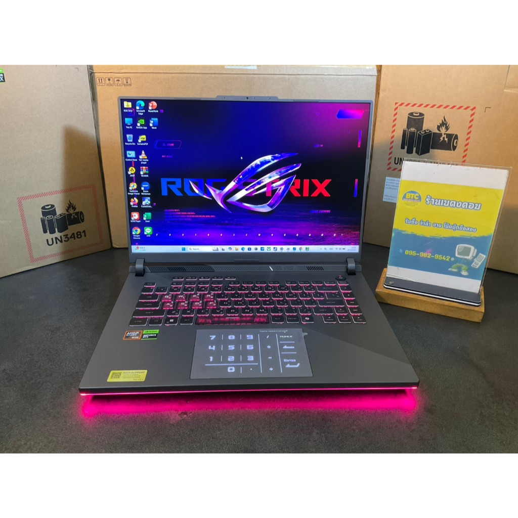 Asus ROG Strix G16 G614PM-RV068W เหมือนใหม่ไร้ตำหนิ ใช้งานน้อยมาก