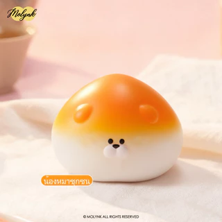 พร้อมส่ง สกุชชี่แบรนด์Molnykแท้ คอลเลคชั่นน้องหมาซาลาเปา นุ่มพิเศษ