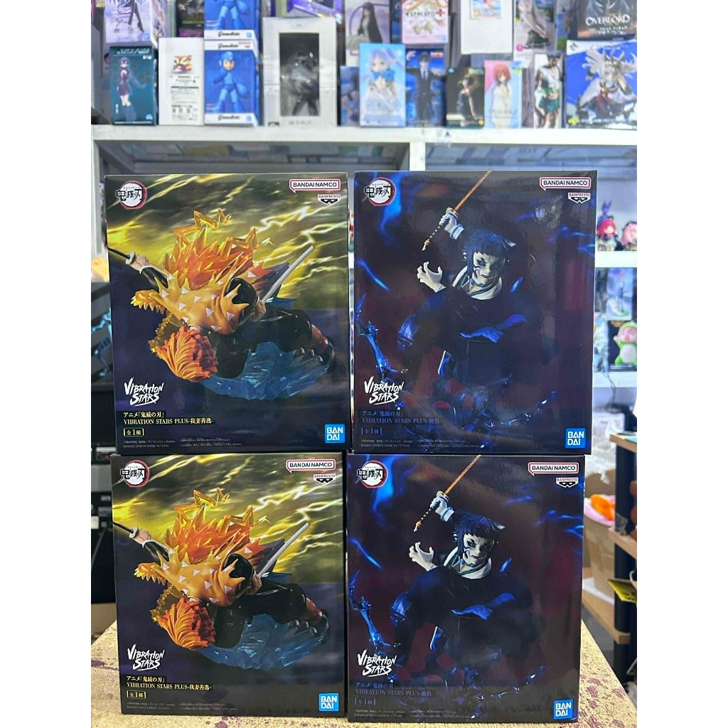 พร้อมส่ง/โมเดลเซนอิตสึ (ได้คู่2ตัว)DEMON SLAYER VIBRATION STARS PLUS - ZENITSU AGATSUMA/Kaigaku