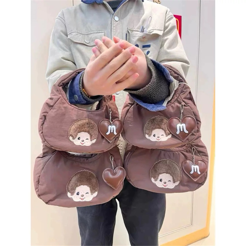 ❗️พร้อมส่ง❗️Monchhichi x Miniso Limited กระเป๋า แก้ว น่ารักมากค่ะ ต้องมีเก็บค่ะ