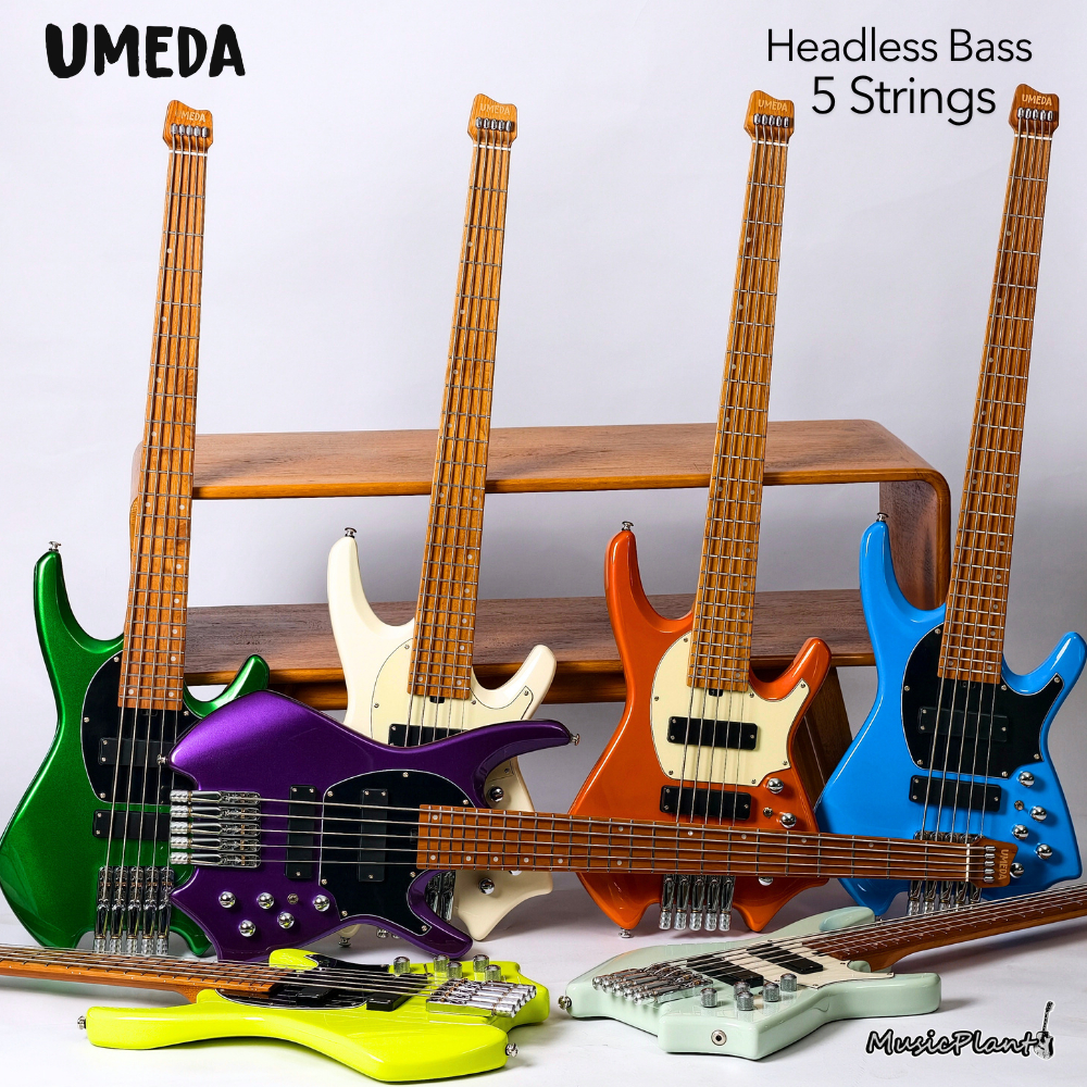 เบสหัวตัด Umeda - Headless Bass 5 Strings (3.6 Kgs)