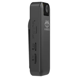 Fires กล้อง Body Camera 4G ใส่ซิม Fi-B-301-4G พกพา แบตเตอรี่ในตัว ดูออนไลน์ผ่านมือถือ ไม่ต้องใช้WiFi