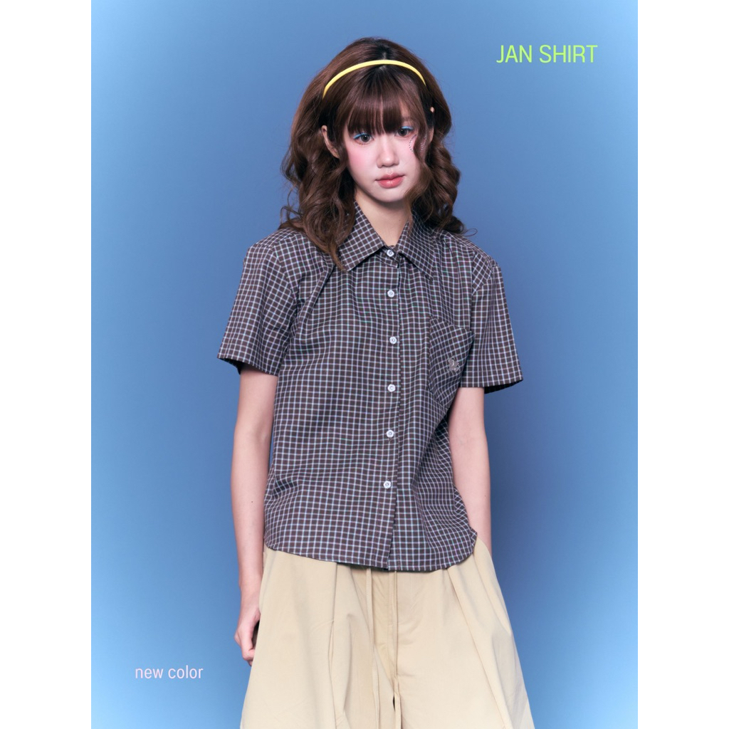 5.5 Jan shirts jeans เสื้อยีนส์ผูกโบว์ ( new color )