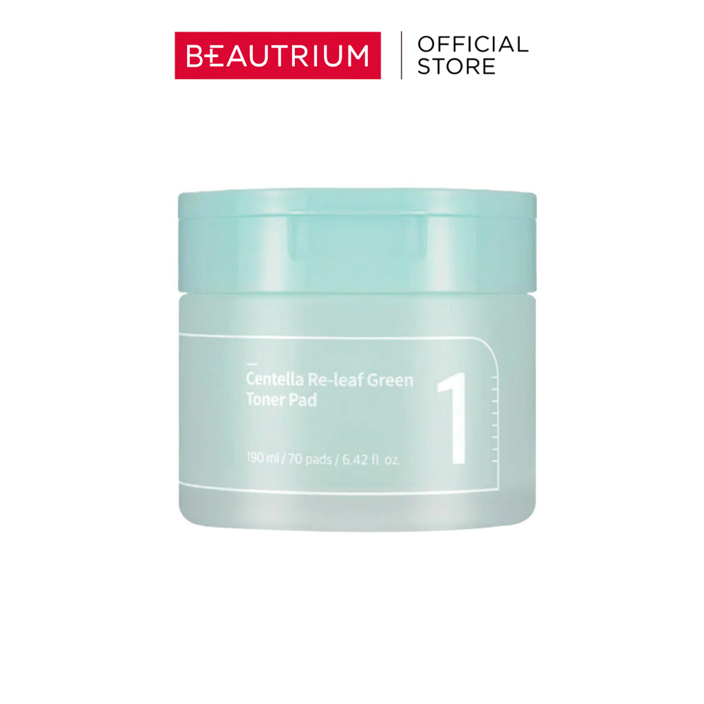 NUMBUZIN No.1 Centella Re-Leaf Green Toner Pad โทนเนอร์ 190ml 70pads