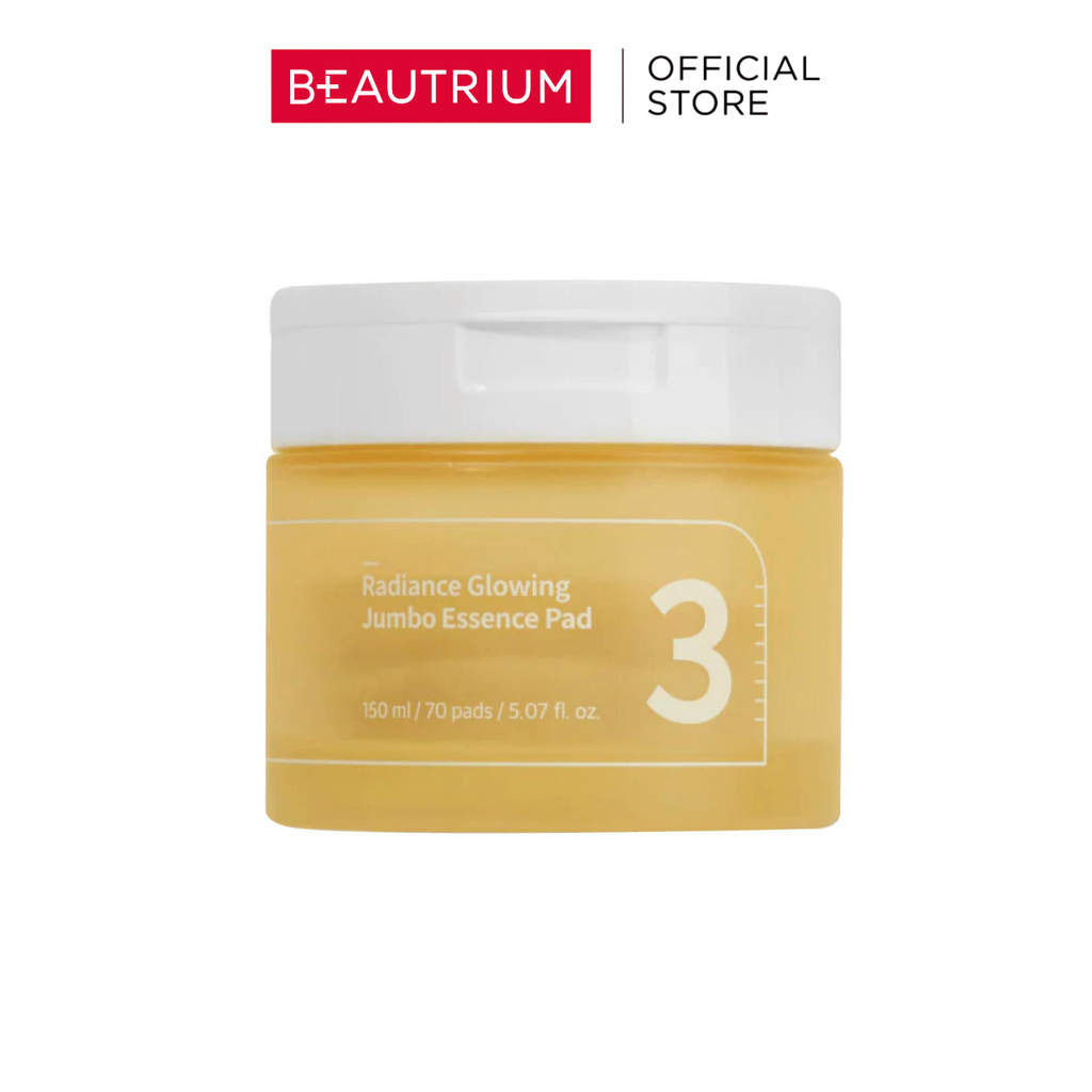 NUMBUZIN No.3 Radiance Glowing Jumbo Essence Pad 70pads ผลิตภัณฑ์บำรุงผิวหน้า 150ml