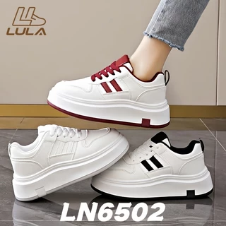 [LN6502] สไตล์เกาหลีน่ารัก รองเท้ากีฬาแฟชั่นสำหรับผู้หญิงพื้นหนาไม่ลื่นระบายอากาศได้ดี ไซส์ 36-42